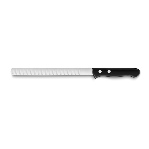 Couteau à jambon alvéolé 22 cm Darkwood Déglon