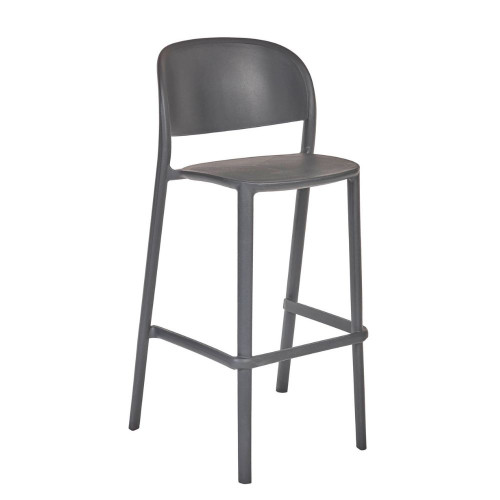 Tabouret haut empilable TRENA - Ezpeleta professionnel