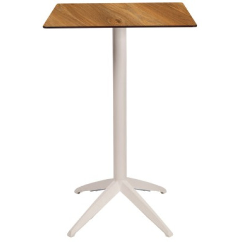 Table HAUTE fixe 70 x 70 cm QUATRO - Ezpeleta