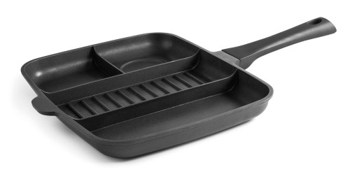 POELE 4 COMPARTIMENTS 32X26 CM - TITANIUM PRO - LACOR