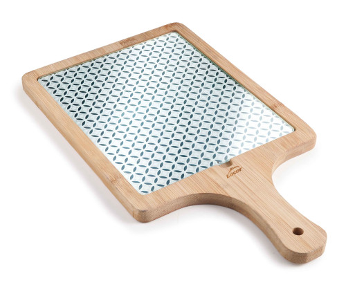 PLANCHE EN VERRE ET BAMBOU - LACOR
