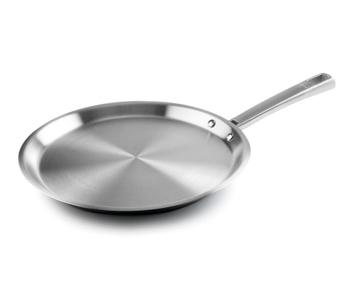 POÊLE À CRÊPES 28 CM INOX  FOODIE - LACOR