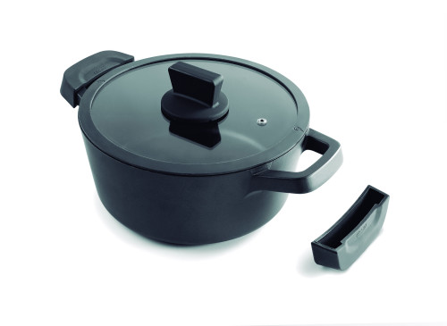 FAITOUT AVEC COUVERCLE COLLECTION TITANIUM PRO - LACOR
