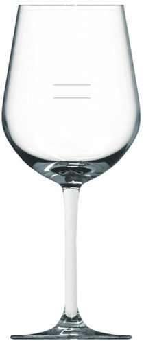 6 verres à vin double jaugé 12.5 et 14.5 cl DOMAINE - Arcoroc