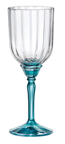 6 verres  collection FLORIAN LUCENT BLUE - BORMIOLI ROCCO
