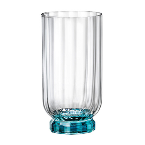 6 verres  collection FLORIAN LUCENT BLUE - BORMIOLI ROCCO