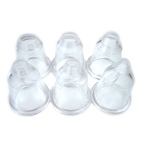 Douilles unies copolyester assortis x 6 - MATFER