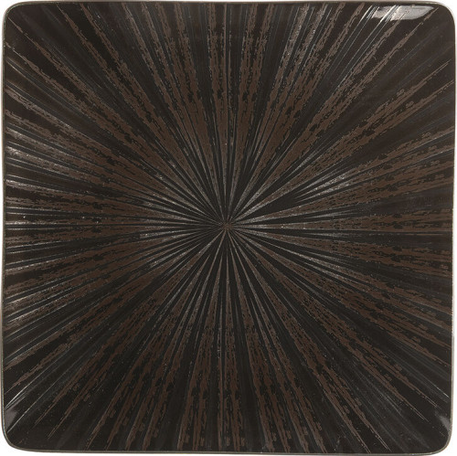 Lot 6 assiettes carrées GRAVITY  - MATFER