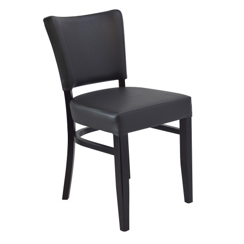 Chaise 4 pieds Abigael Anthracite
