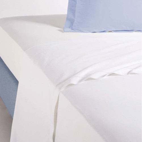 Drap plat bourdon blanc - PALACE