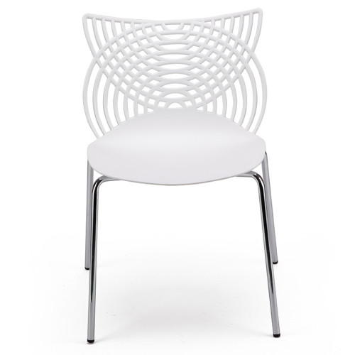 Chaise baroque Maela - Noir ou blanc